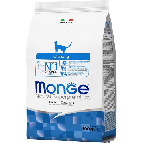 Monge Daily Line Urinary Száraz Macskatáp (Csirke) - 0,4 kg