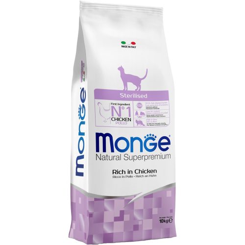 Monge Daily Line Sterilised Száraz Macskatáp (Csirke) - 10 kg