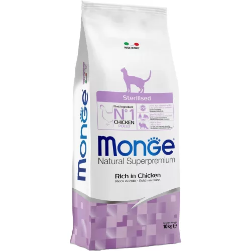 Monge Daily Line Sterilised Száraz Macskatáp (Csirke) - 10 kg