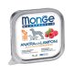 Monge Monoprotein Fruits Pate Alutálcás Kutyaeledel (Kacsa és Málna) - 150 g