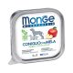 Monge Monoprotein Fruits Pate Alutálcás Kutyaeledel (Nyúl és Alma) - 150 g