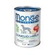 Monge Monoprotein Fruits Pate Konzerv Kutyáknak (Nyúl és Alma) - 400 g