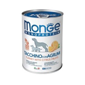   Monge Monoprotein Fruits Pate Konzerv Kutyáknak (Pulyka és Citrus) - 400 g