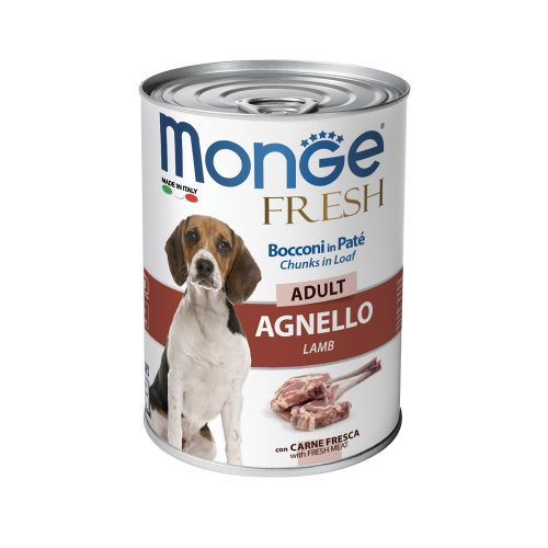 Monge Fresh Chunks in Loaf Adult Konzerv Kutyáknak (Borjú) - 400 g