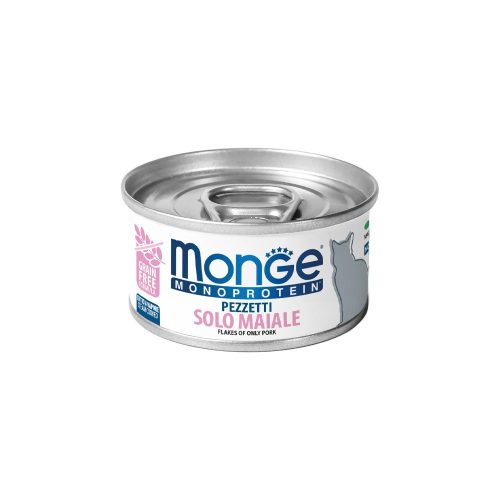 Monge Monoprotein Flakes Macskaeledel (100% Sertés) - 80 g