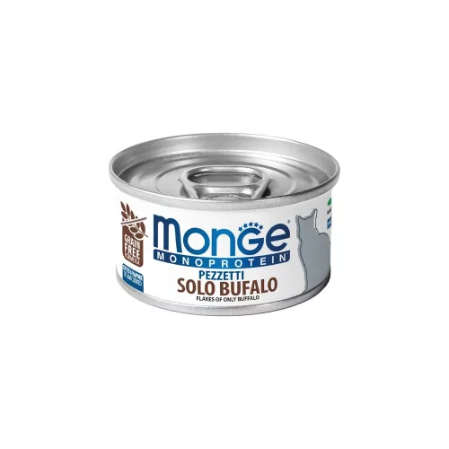 Monge Monoprotein Flakes Macskaeledel (100% Bölény) - 80 g