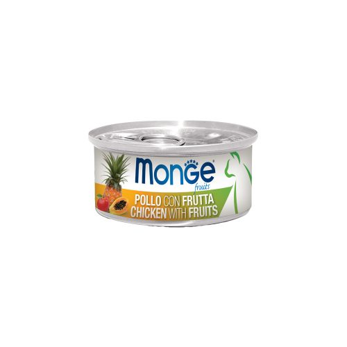 Monge Fruits Gyümölcsös Macskaeledel (Csirke és Gyümölcsök) - 80 g