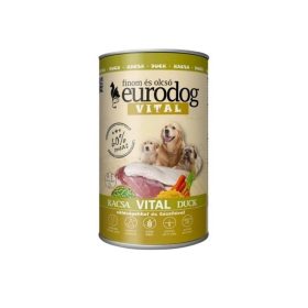 Euro Dog Vital Konzerv Kutyáknak (Kacsa) - 1240 g