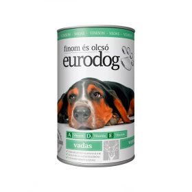 Euro Dog Konzerv Kutyáknak (Vad) - 1240 g