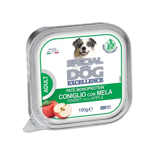 Special Dog Excellence Paté Fruits Alutálcás Kutyaeledel (Nyúl és Alma) - 150 g