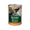 Monge BWild Puppy & Junior Gabonamentes Konzerv Kutyáknak (Kacsa, Sütőtök és Cukkini) - 400 g
