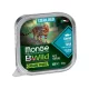 Monge BWild Sterilised Gabonamentes Alutálcás Macskaeledel (Tonhal és Zöldségek) - 100 g