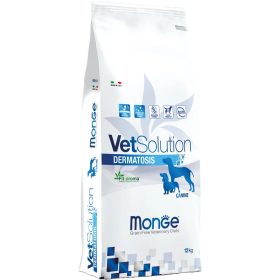  Monge VetSolution Száraz Gyógytáp Kutyáknak (Bőr és szőrproblémákra) - 12 kg