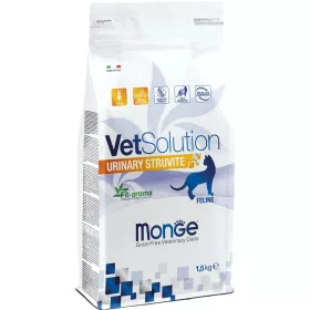   Monge VetSolution Száraz Gyógytáp Macskáknak (Húgyúti kristályokra - Struvit) - 1,5 kg