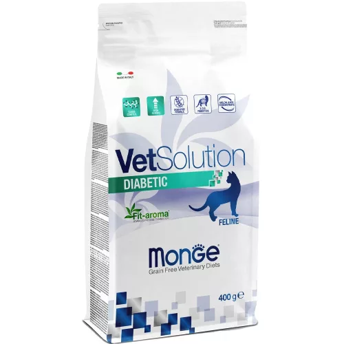Monge VetSolution Száraz Gyógytáp Macskáknak (Cukorbetegségre) - 0,4 kg