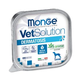   Monge VetSolution Gyógytáp (Bőr- és Szőrproblémákra) Alutálcás Kutyaeledel - 150 g