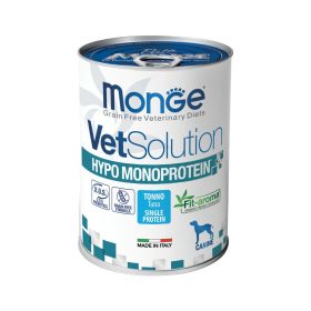   Monge VetSolution Gyógytáp (Ételérzékenységre Monoprotein) Konzerv Kutyáknak (Tonhal) - 400 g