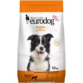 Euro Dog Plus Száraz Kutyatáp (Kolbászos) - 10 kg