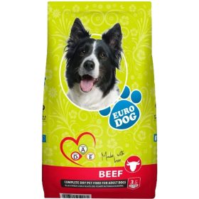 Euro Dog Száraz Kutyatáp (Marha) - 3 kg