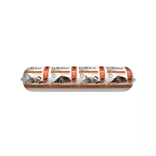Euro Dog/Cat Plus Szalámi (Borjú) - 1 kg