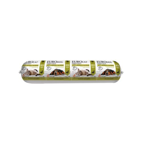 Euro Dog/Cat Plus Szalámi (Kacsa) - 1 kg