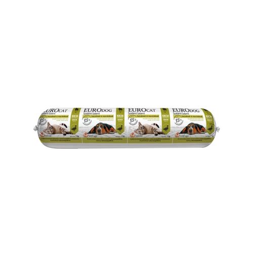 Euro Dog/Cat Plus Szalámi (Kacsa) - 1 kg
