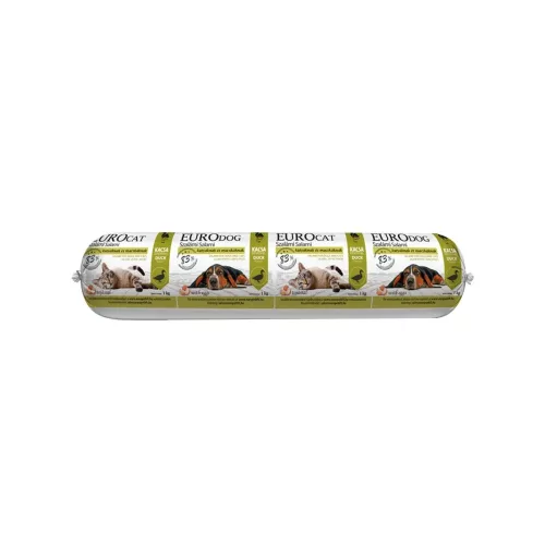 Euro Dog/Cat Plus Szalámi (Kacsa) - 1 kg
