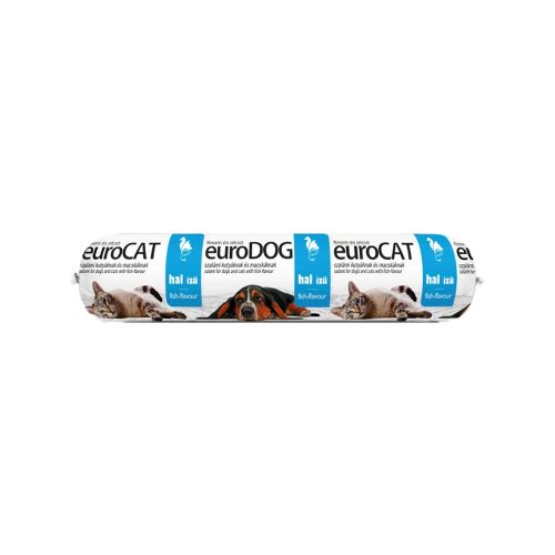 Euro Dog/Cat Szalámi (Hal) - 1 kg