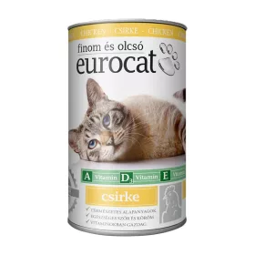 Euro Cat Konzerv Macskáknak (Csirke) - 415 g