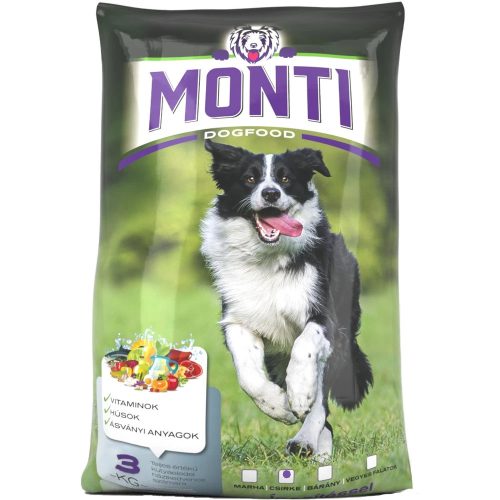 Monti Száraz Kutyatáp (Csirke) - 3 kg