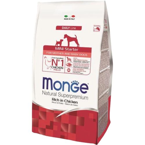 Monge Breeders Daily Line Mini Starter Száraz Kutyatáp (Csirke) - 15 kg