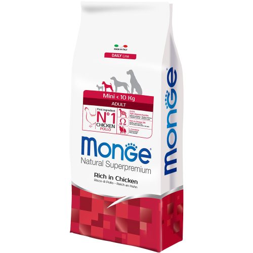 Monge Breeders Daily Line Mini Adult Száraz Kutyatáp (Csirke) - 15 kg