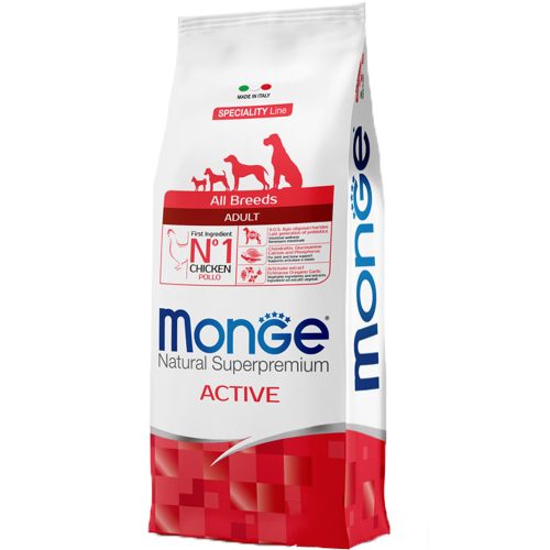 Monge Breeders Speciality Line Adult Active Száraz Kutyatáp (Csirke) - 15 kg