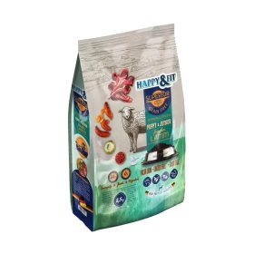   Happy&Fit Superior Puppy&Junior Gabonamentes Hipoallergén Száraz Kutyatáp (Friss Bárány és Édesburgonya) - 2,5 kg