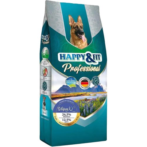 Happy&Fit Professional Welpen XL Száraz Kutyatáp - 20 kg