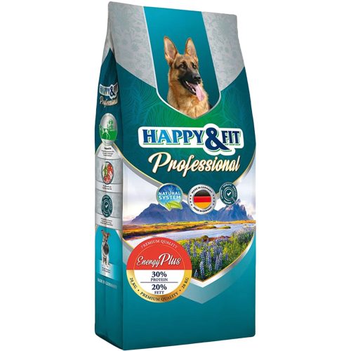 Happy&Fit Professional Energy Plus Száraz Kutyatáp - 20 kg