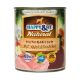 Happy&Fit Natural Konzerv Kutyáknak (Csirke, Szarvas, Alma és Sáfrányolaj) - 800 g