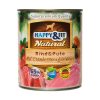 Happy&Fit Natural Konzerv Kutyáknak (Marha, Pulyka, Áfonya és Sáfrányolaj) - 800 g