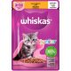Whiskas Junior Alutasakos Macskaeledel Aszpikban (Csirke) - 85 g