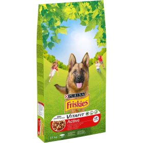 Friskies Active Száraz Kutyatáp (Marha) - 15 kg