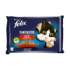 Felix Fantastic Nedves Macskaeledel Aszpikban (Nyúl és Bárány) - 4x85 g