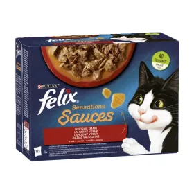   Felix Sensations Sauces Házias Válogatás Nedves Macskaeledel Szószban - 12x85 g