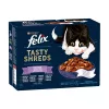 Felix Shreds Vegyes Válogatás Nedves Macskaeledel Szószban - 12x80 g