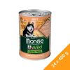 Monge BWild Adult Gabonamentes Konzerv Kutyáknak (Lazac, Sütőtök és Cukkini) - 24x400 g