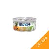 Monge Fruits Gyümölcsös Macskaeledel (Tonhal és Gyümölcsök) - 24x80 g