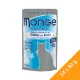 Monge Natural Pouch Alutasakos Macskaeledel (Tonhal és Szardella) - 24x80 g