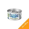 Monge Monoprotein Flakes Macskaeledel (Csirke és Borsó) - 24x80 g