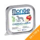 Monge Monoprotein Fruits Pate Alutálcás Kutyaeledel (Nyúl és Alma) - 24x150 g