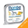 Monge Monoprotein Fruits Pate Alutálcás Kutyaeledel (Csirke és Ananász) - 24x150 g