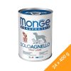 Monge Monoprotein Pate Konzerv Kutyáknak (100% Bárány) - 24x400 g